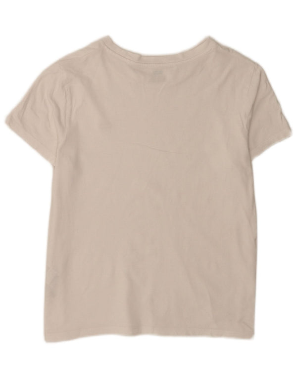 Levi's T-Shirt Femme UK 12 Blanc Moyen Coton