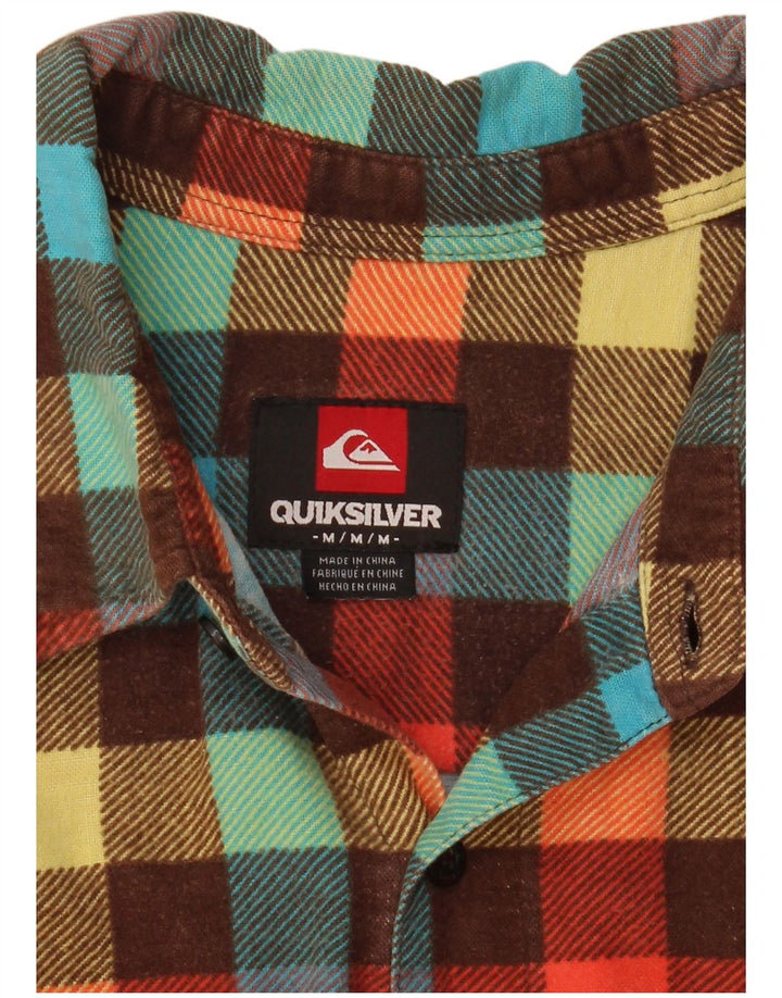 Quiksilver Chemise en Flanelle Homme Medium Carreaux Multicolores