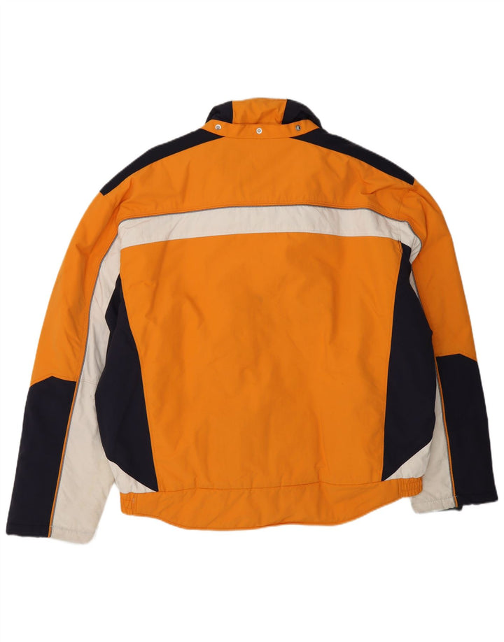 Sportsphere Veste de ski pour homme IT 54 2XL Orange Colourblock Nylon