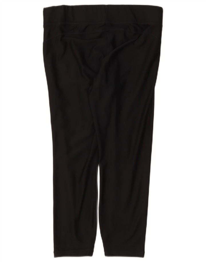 Under Armour Legging Capri Femme UK 14 Large Noir