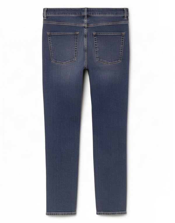 Marks & Spencer Jean droit The Sienna pour femme UK 20 2XL W40 L27 Bleu