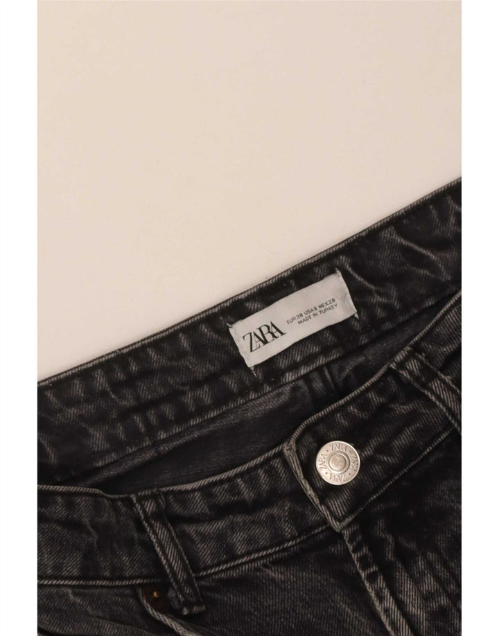Zara Jean ample pour femme EU 38 Small W28 L27 Gris