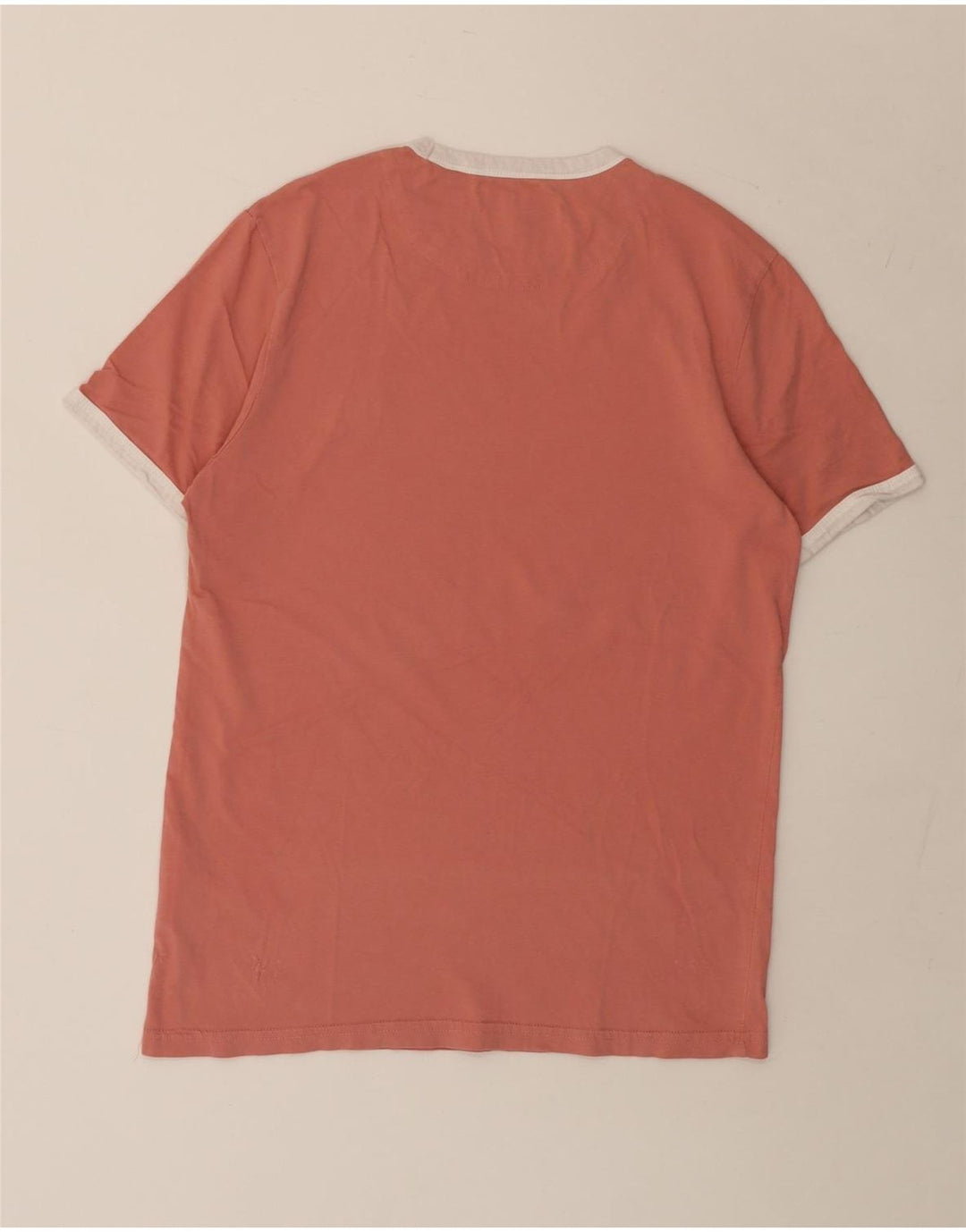 Lyle & Scott T-Shirt Homme Petit Rose Coton