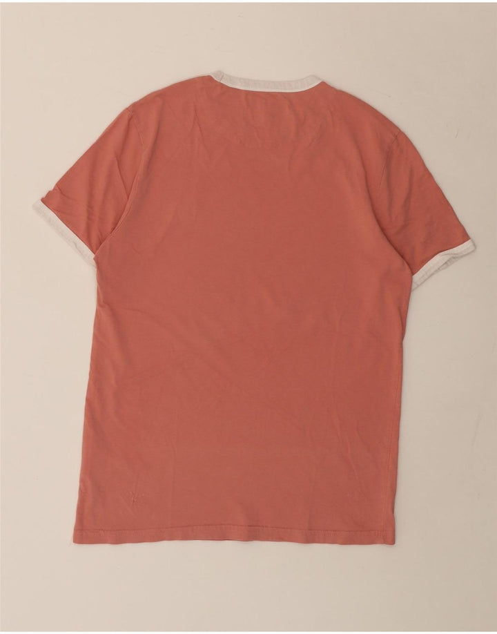 Lyle & Scott T-Shirt Homme Petit Rose Coton