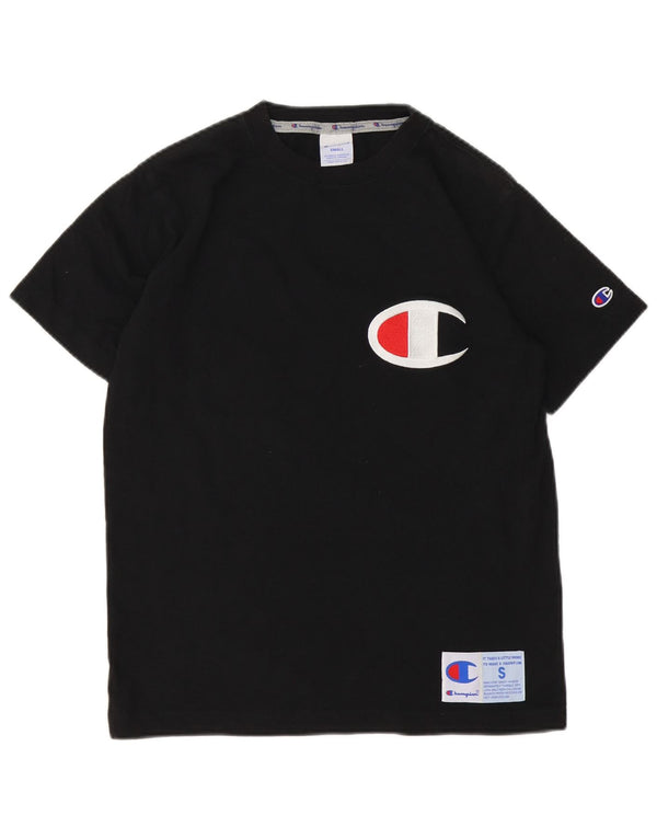 Champion T-Shirt Graphique Homme Petit Noir