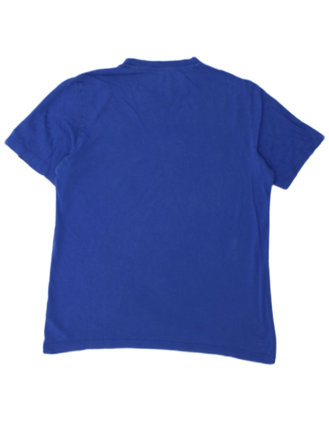 Adidas T-Shirt Graphique Homme Bleu Moyen Coton