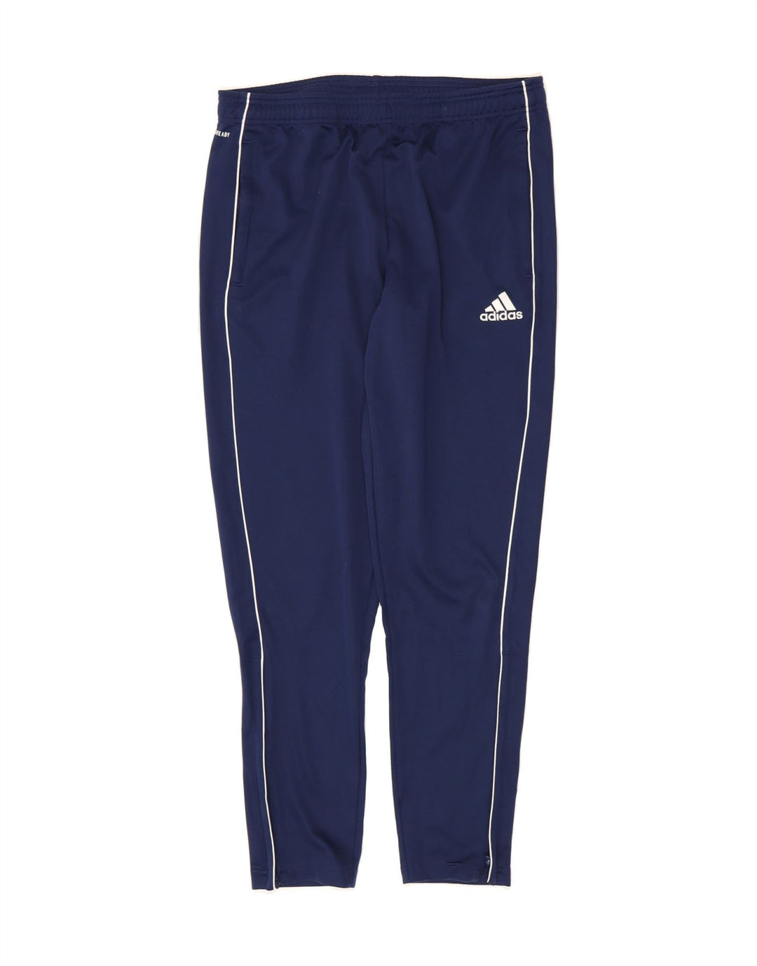 ADIDAS Mens Tracksuit Trousers Large  Navy Blue Polyester Vintage Adidas and Second-Hand Adidas from Messina Hembry 