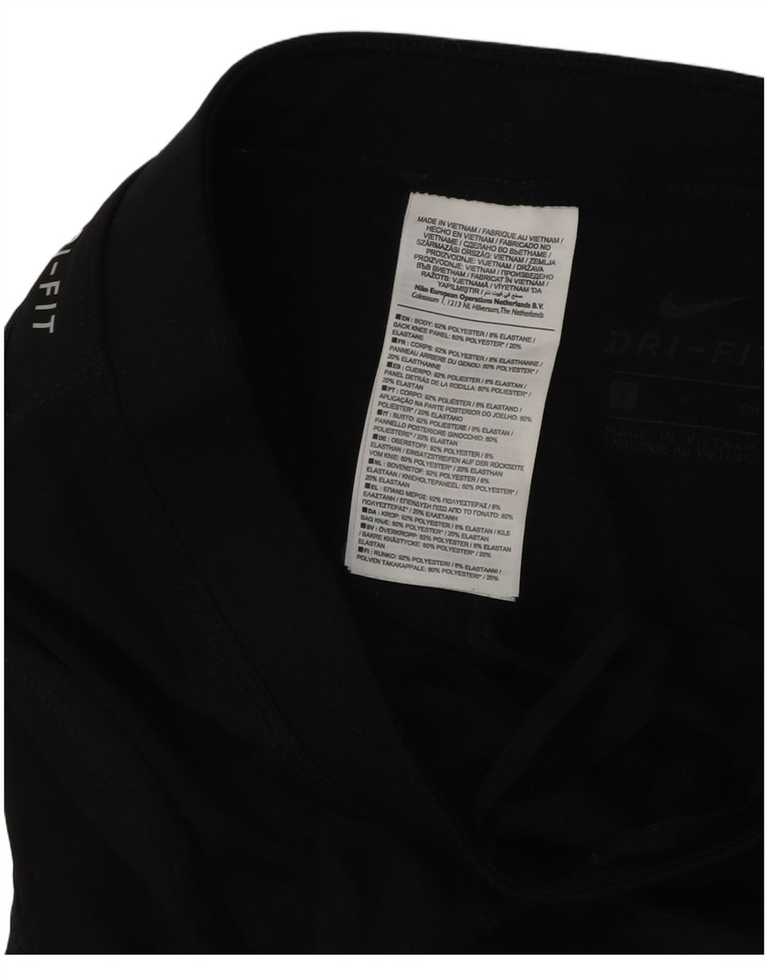 Legging Nike Dri Fit pour femme UK 8 Small Noir Polyester
