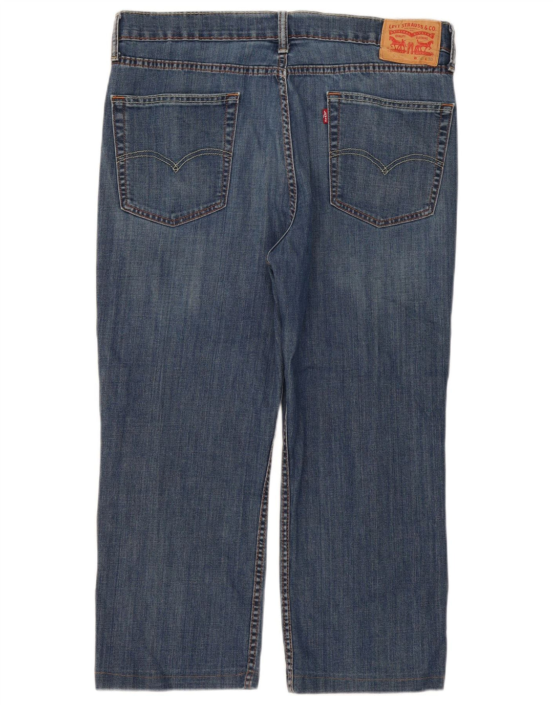 Levi's Jean Capri Femme W36 L23 Bleu Coton