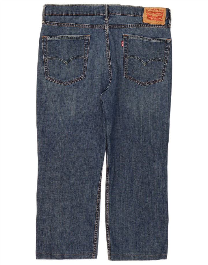 Levi's Jean Capri Femme W36 L23 Bleu Coton