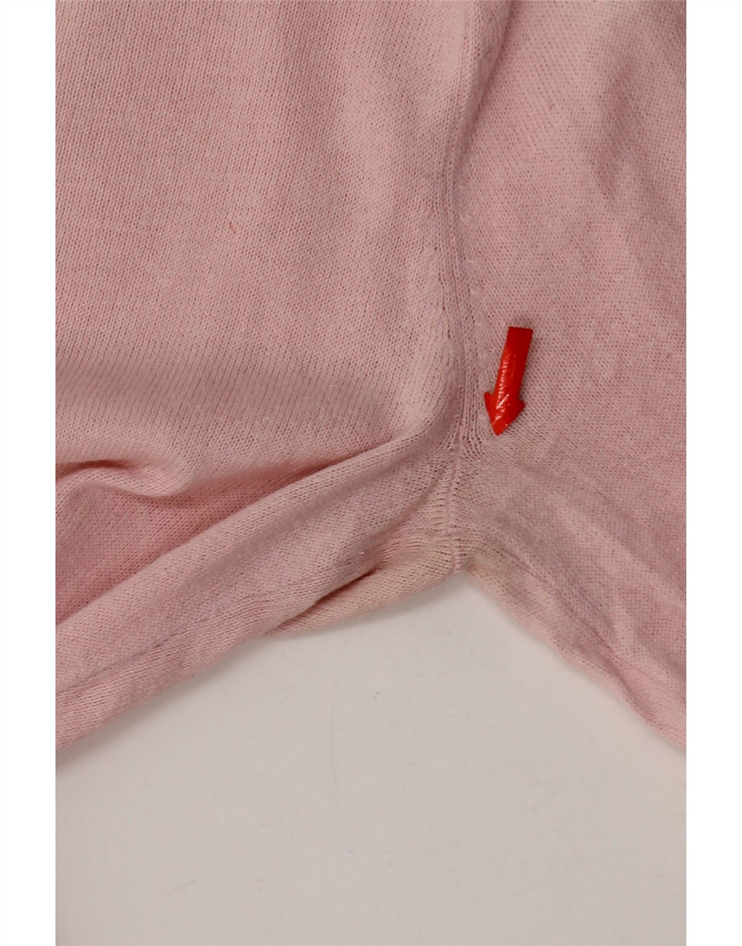 Tommy Hilfiger Pull col V pour femme UK 12 Rose moyen
