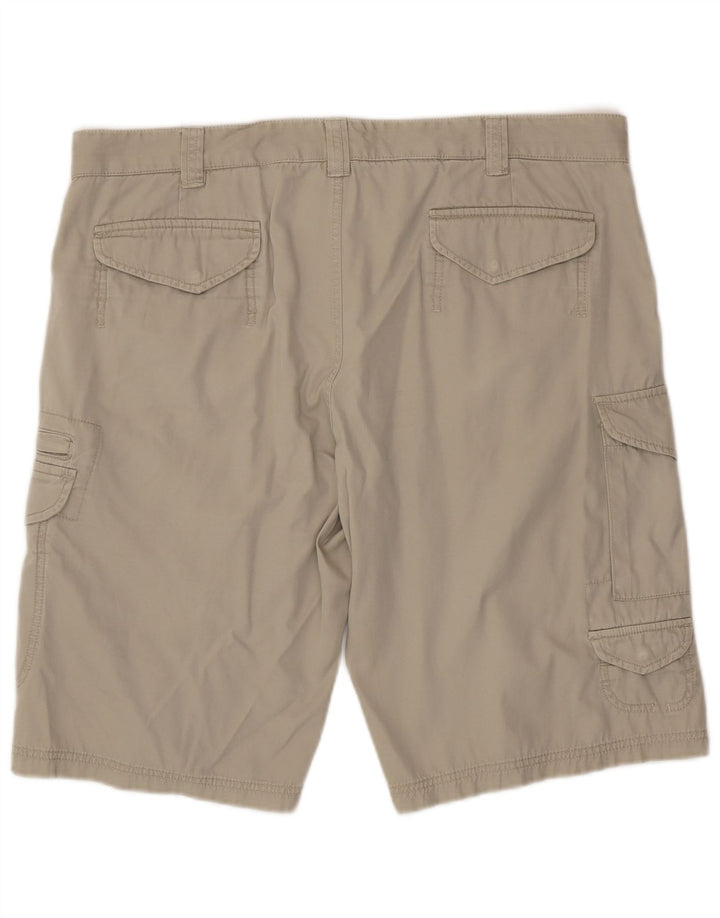 VINTAGE Short Cargo Homme IT 56 3XL W40 Beige