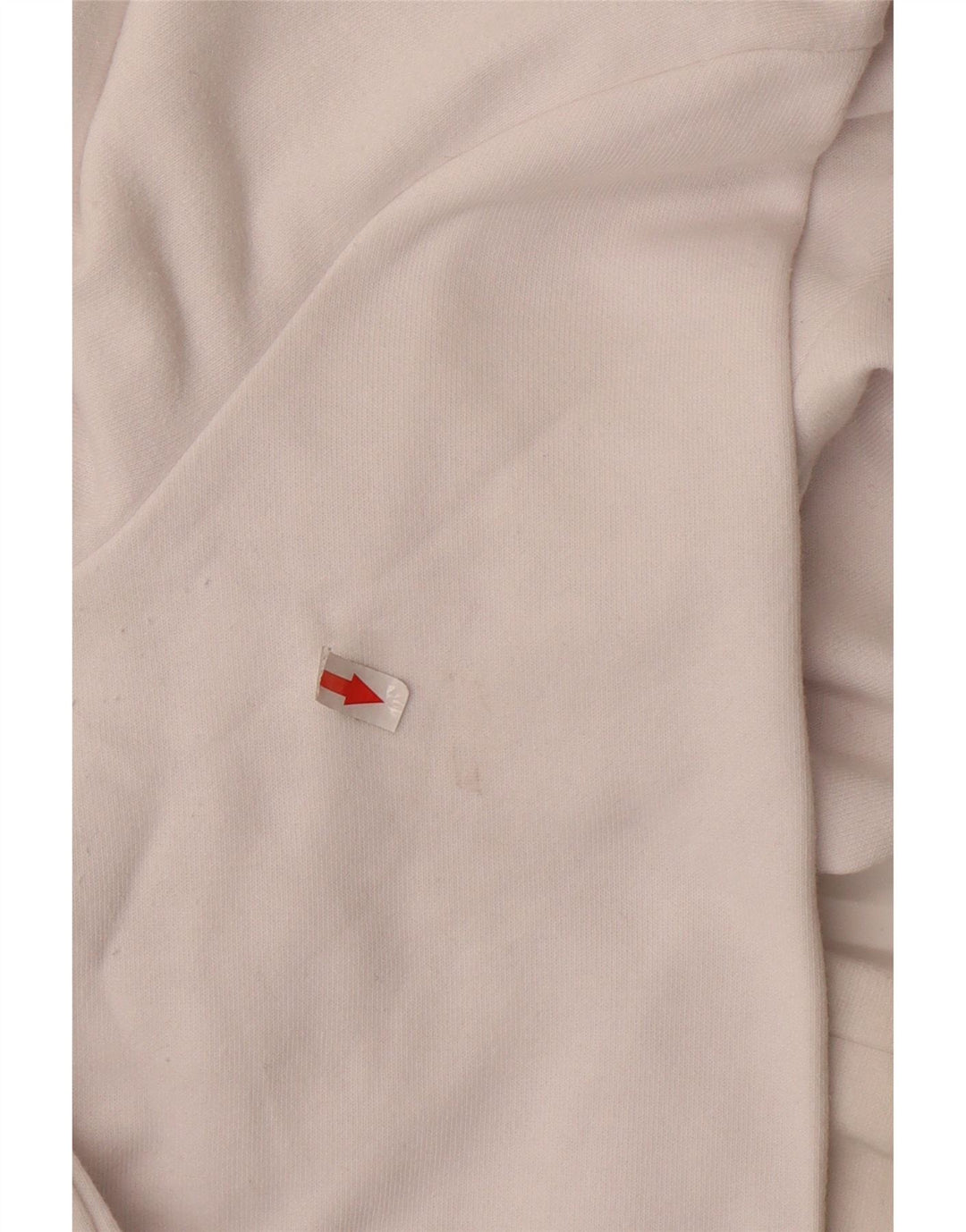 KAPPA Sweat-Shirt Graphique Homme Blanc Moyen Coton