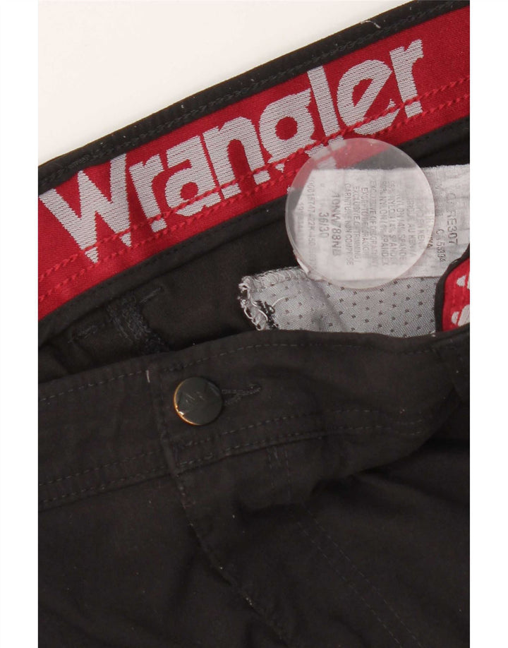 Wrangler Pantalon Cargo Homme W36 L30 Nylon Noir