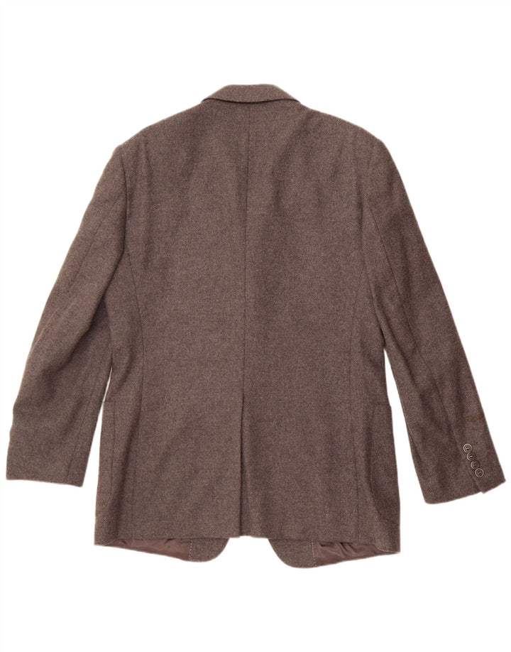 Peter & Sons Veste Blazer 3 Boutons Homme IT 50 Grande Laine Grise