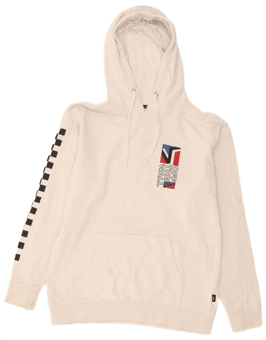 Vans Sweat à Capuche Graphique Homme Blanc Moyen