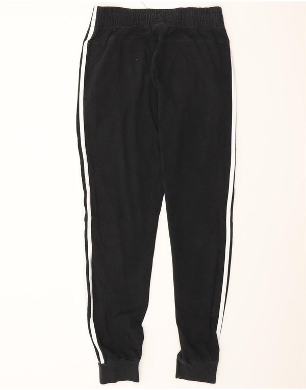 ADIDAS Pantalon de survêtement pour femme Joggers UK 8/10 Small Noir Coton