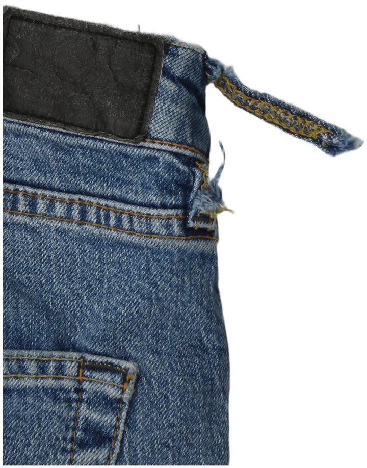 Superdry Jean Bootcut Femme W30 L30 Bleu Coton