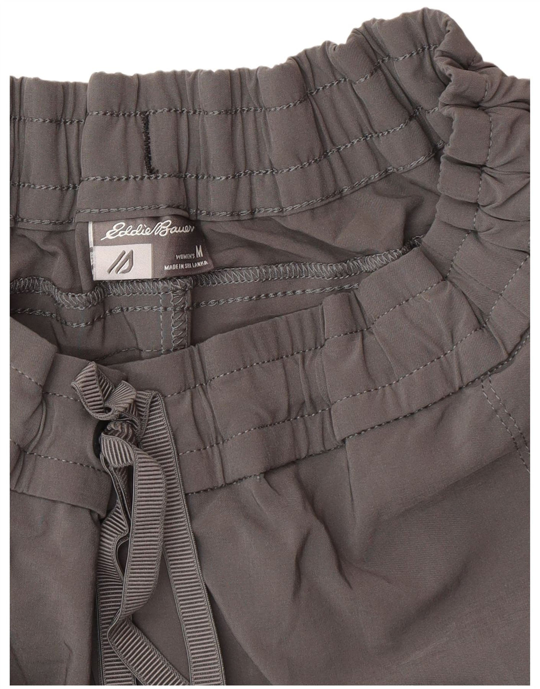 Eddie Bauer Pantalon cargo court pour femme Medium W30 L24 Gris Polyester