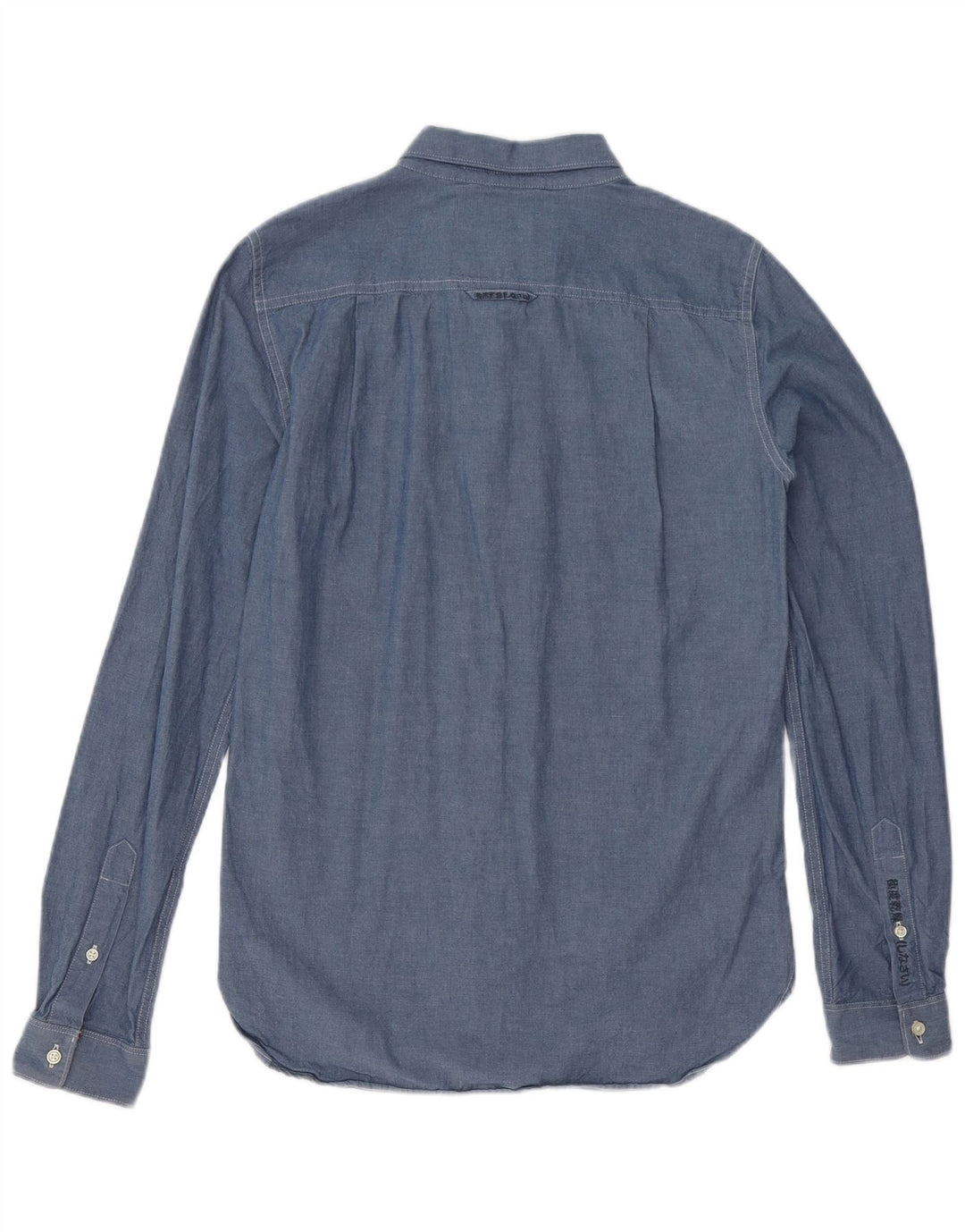 Superdry Chemise Homme Petit Bleu Coton
