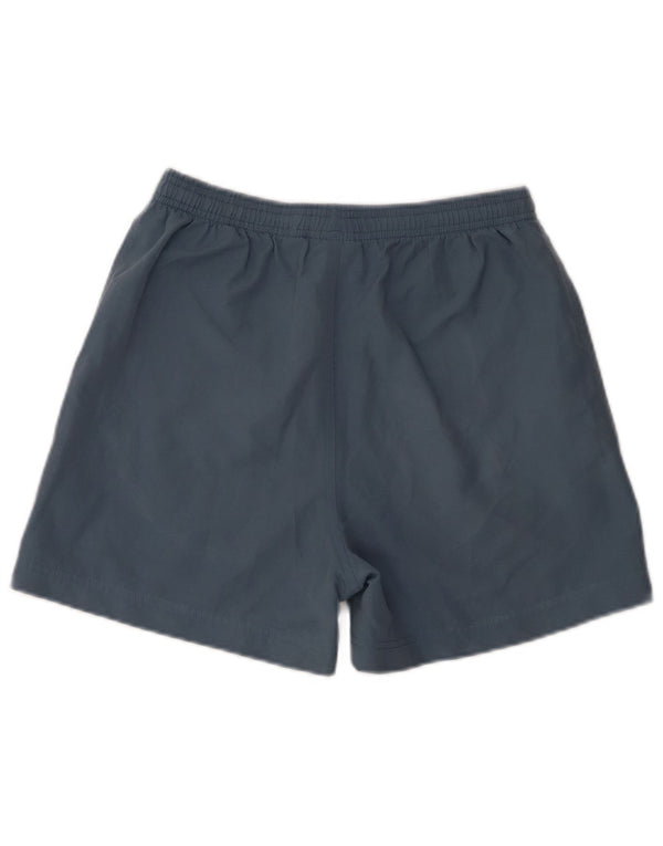 Adidas Short de sport pour femme UK 10 Petit Bleu Polyester