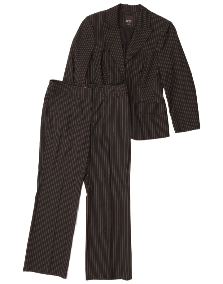 Esprit Costume 2 pièces pour femme UK 12 Medium W30 L30 Noir rayé