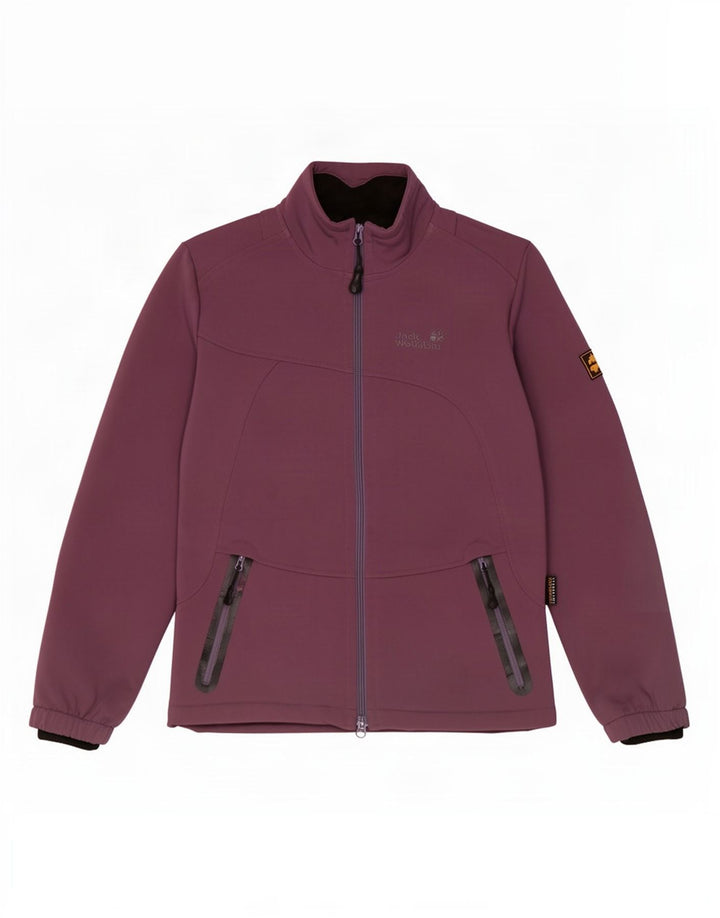 Jack Wolfskin Veste coupe-vent pour femme UK 8 Small Violet Polyester
