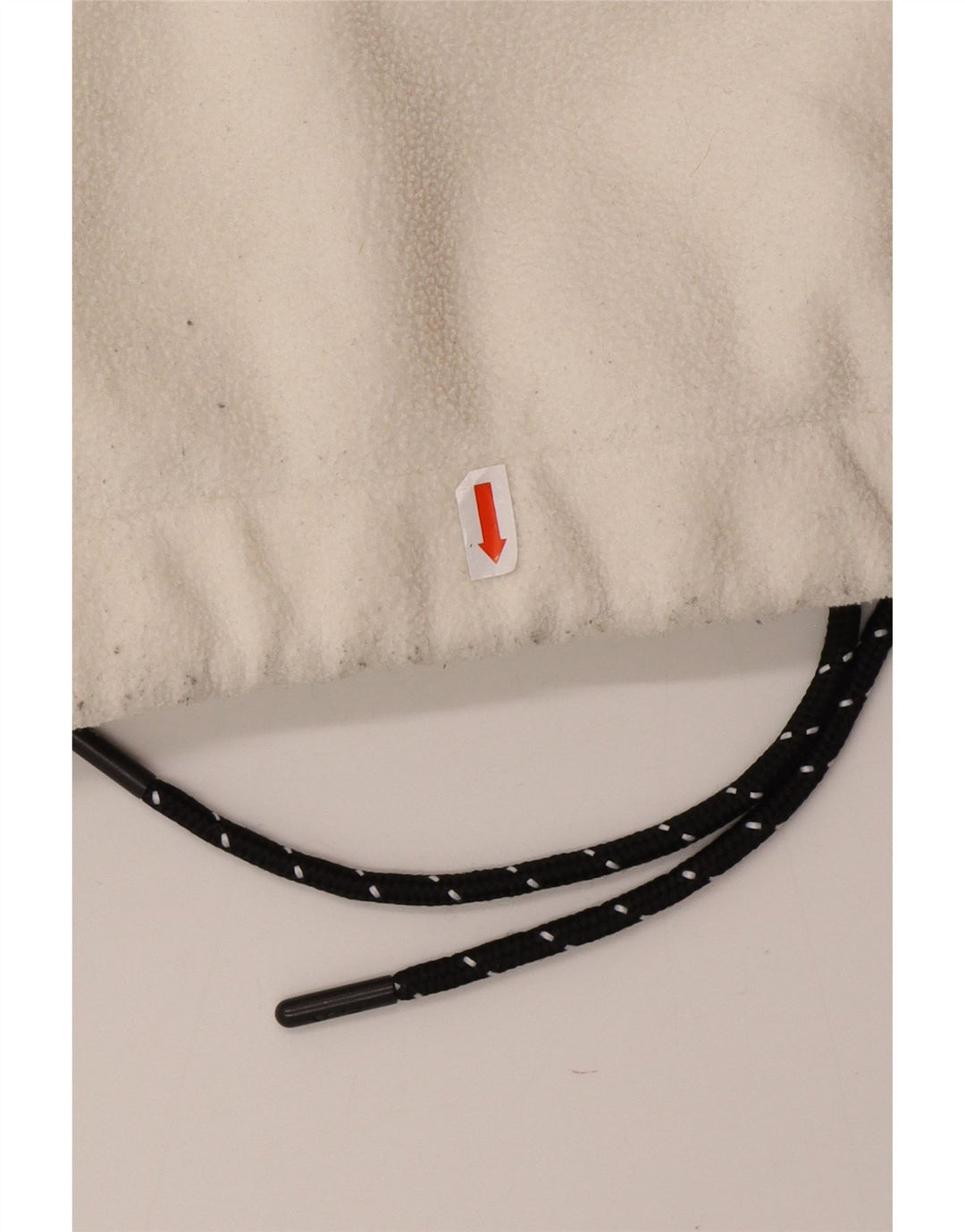 FILA Pull surdimensionné en polaire graphique pour femme UK 10 Small Blanc Colorblock