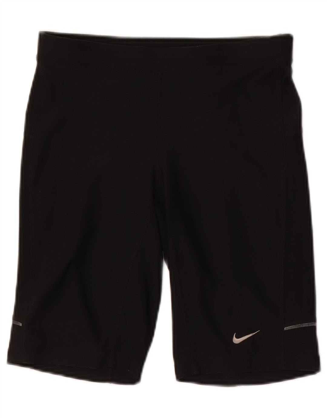 Nike Short de sport Dri Fit pour femme UK 8 Small Noir Polyester