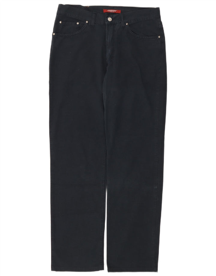 Carrera Pantalon décontracté droit pour homme IT 48 Medium W33 L30 Bleu marine Coton