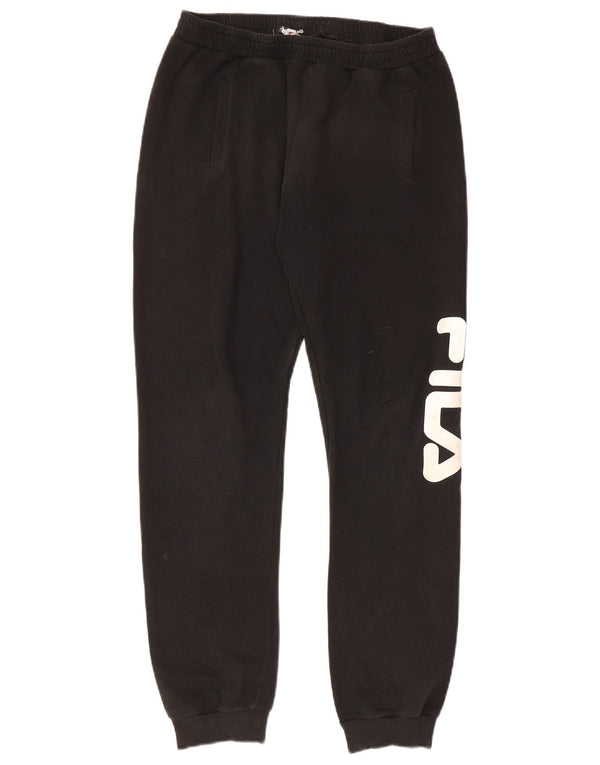 Fila Pantalon de Survêtement Graphique Homme Noir Moyen