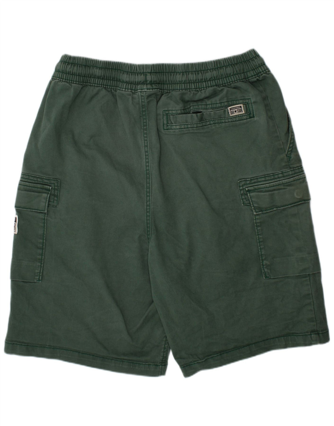 CONVERSE Short cargo pour garçon 13-14 ans XL W28 Vert Coton