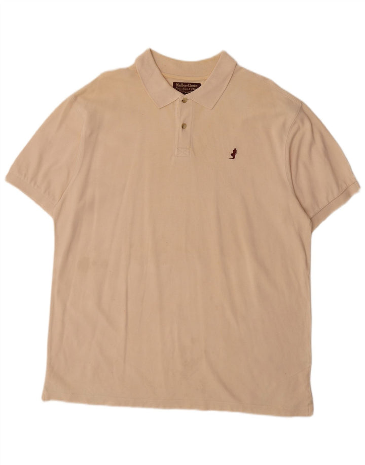 MARLBORO CLASSICS Polo Homme 2XL Beige Coton