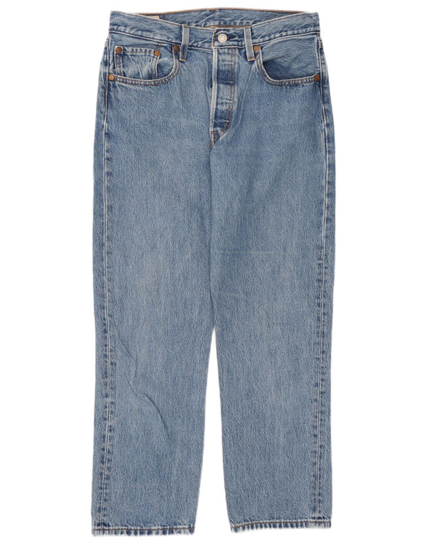 Levi's Jean Droit 501 Femme W28 L26 Bleu Coton