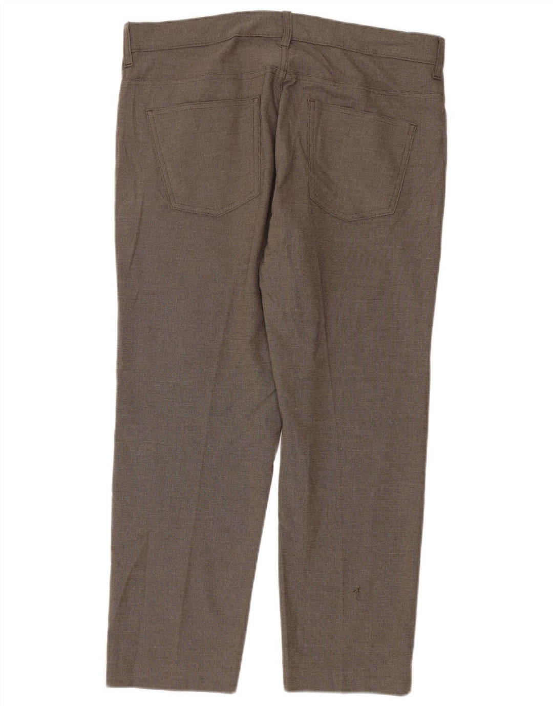 Marks & Spencer Pantalon décontracté coupe slim pour homme W36 L29 Marron Polyester