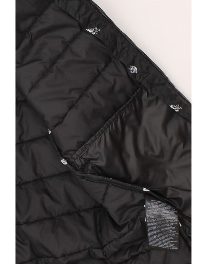 The North Face Veste matelassée à capuche graphique pour garçon 9-10 ans Noir moyen