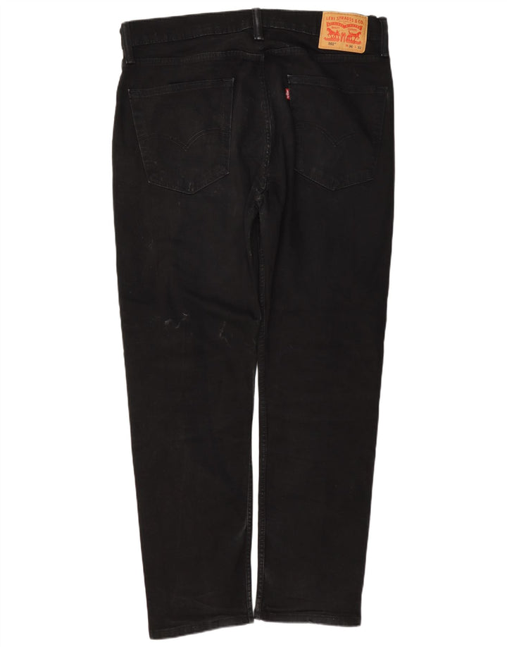 Levi's Jean 502 Tapered Homme Noir Coton W36 L32