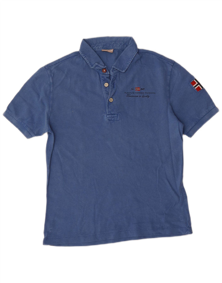 Polo Napapijri Homme Bleu Moyen