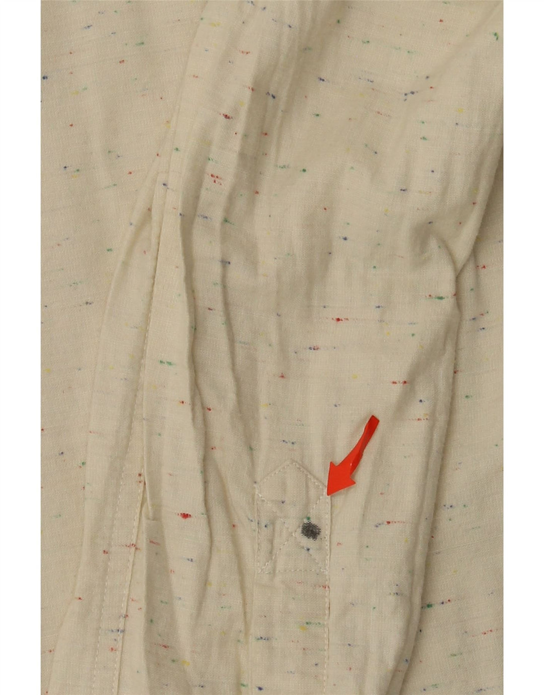 Barbour Chemise Homme Large Coton Moucheté Beige