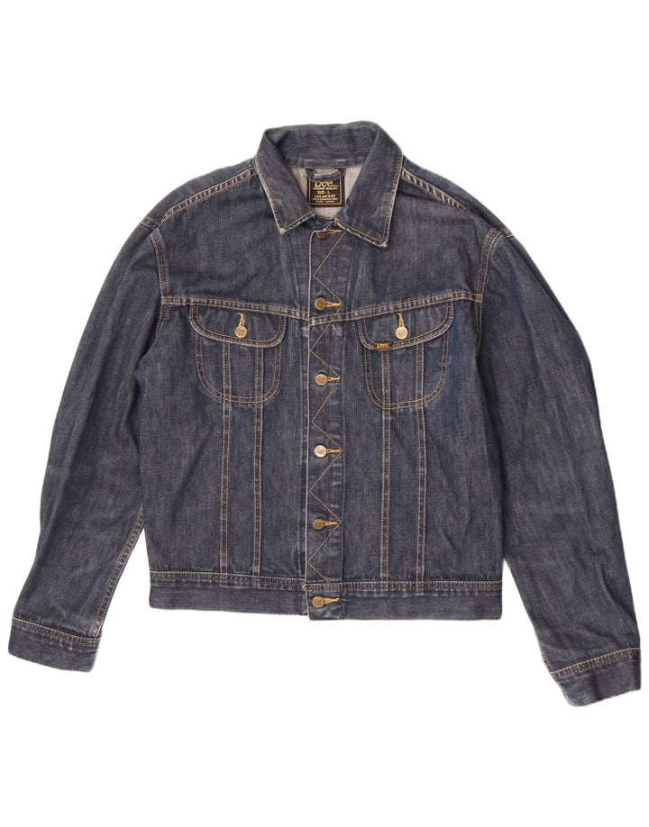 Lee Veste en jean pour homme UK 40 Large Bleu marine Coton