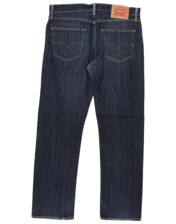 LEVI'S Jean Droit 504 Homme W32 L30 Bleu Coton