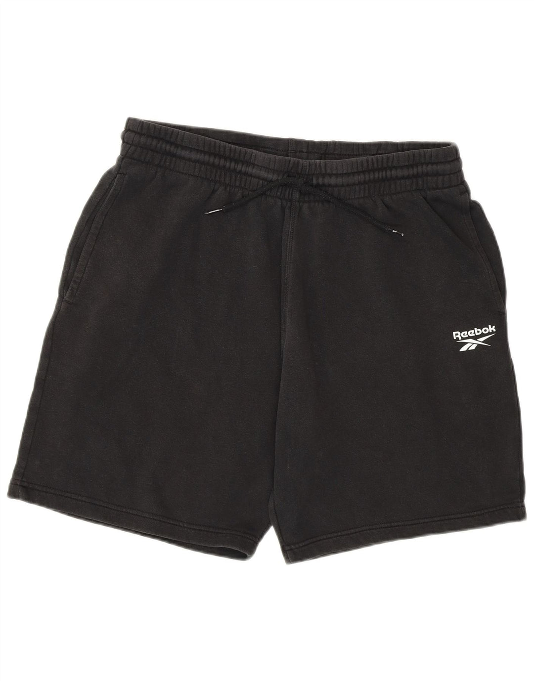 REEBOK Short de Sport Homme Grand Noir Coton