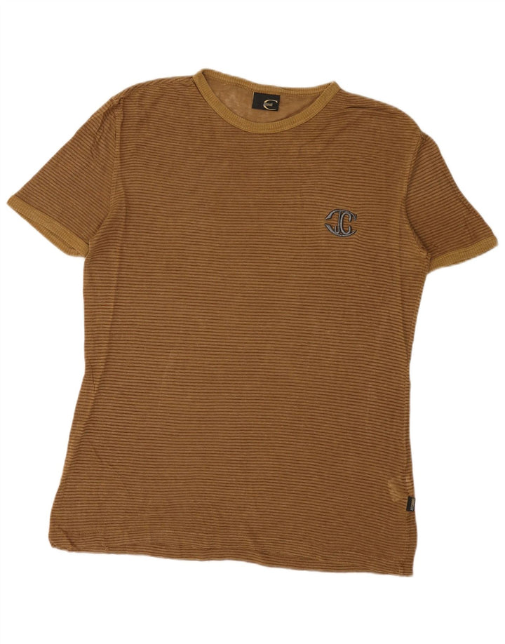 Just Cavalli T-Shirt Homme Marron Moyen Rayé