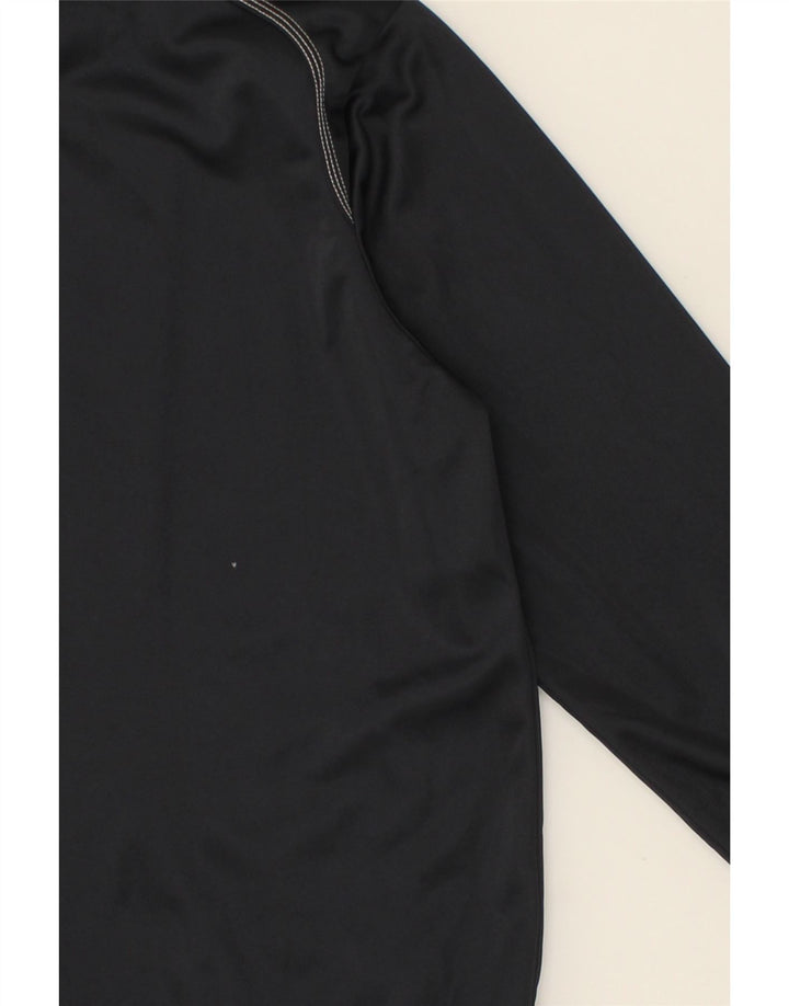 LOTTO Boys Graphic Tracksuit Top Jacket 15-16 Years XL Navy Blue Polyester Vintage Lotto and Second-Hand Lotto from Messina Hembry 