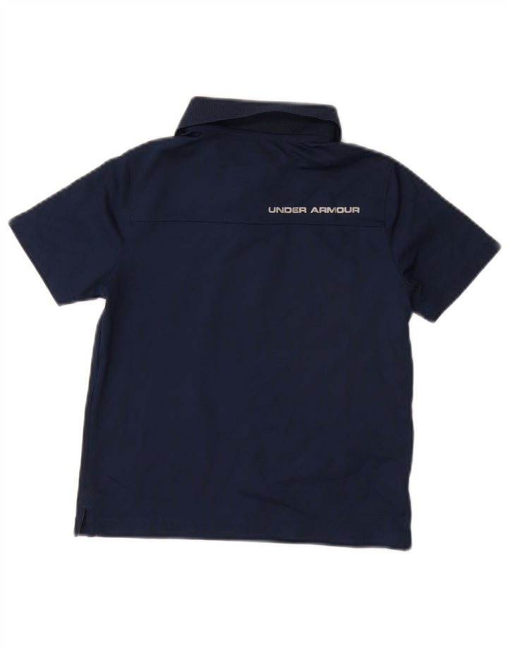 UNDER ARMOUR Polo Heat Gear pour garçon 6-7 ans XS Bleu marine