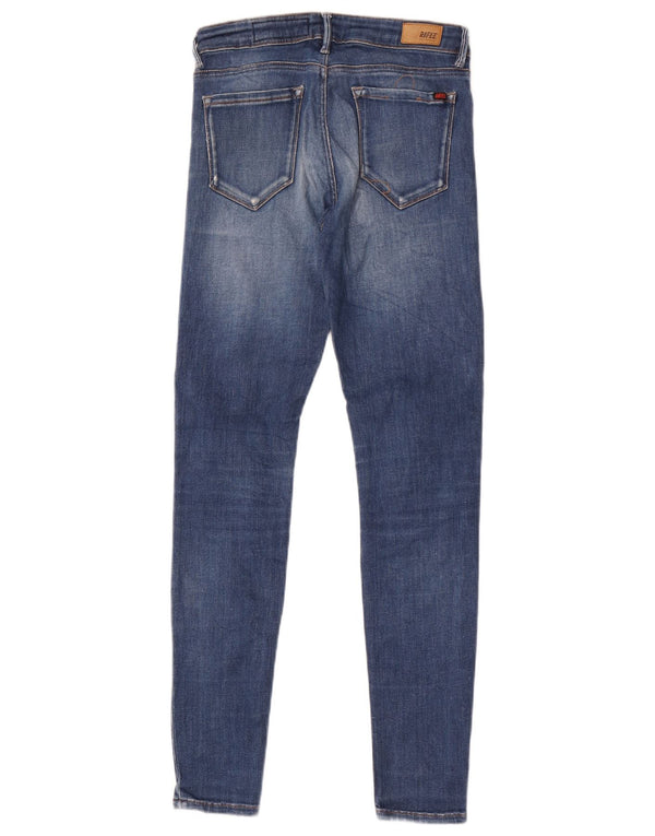 Jean skinny femme Rifle W27 L30 bleu coton