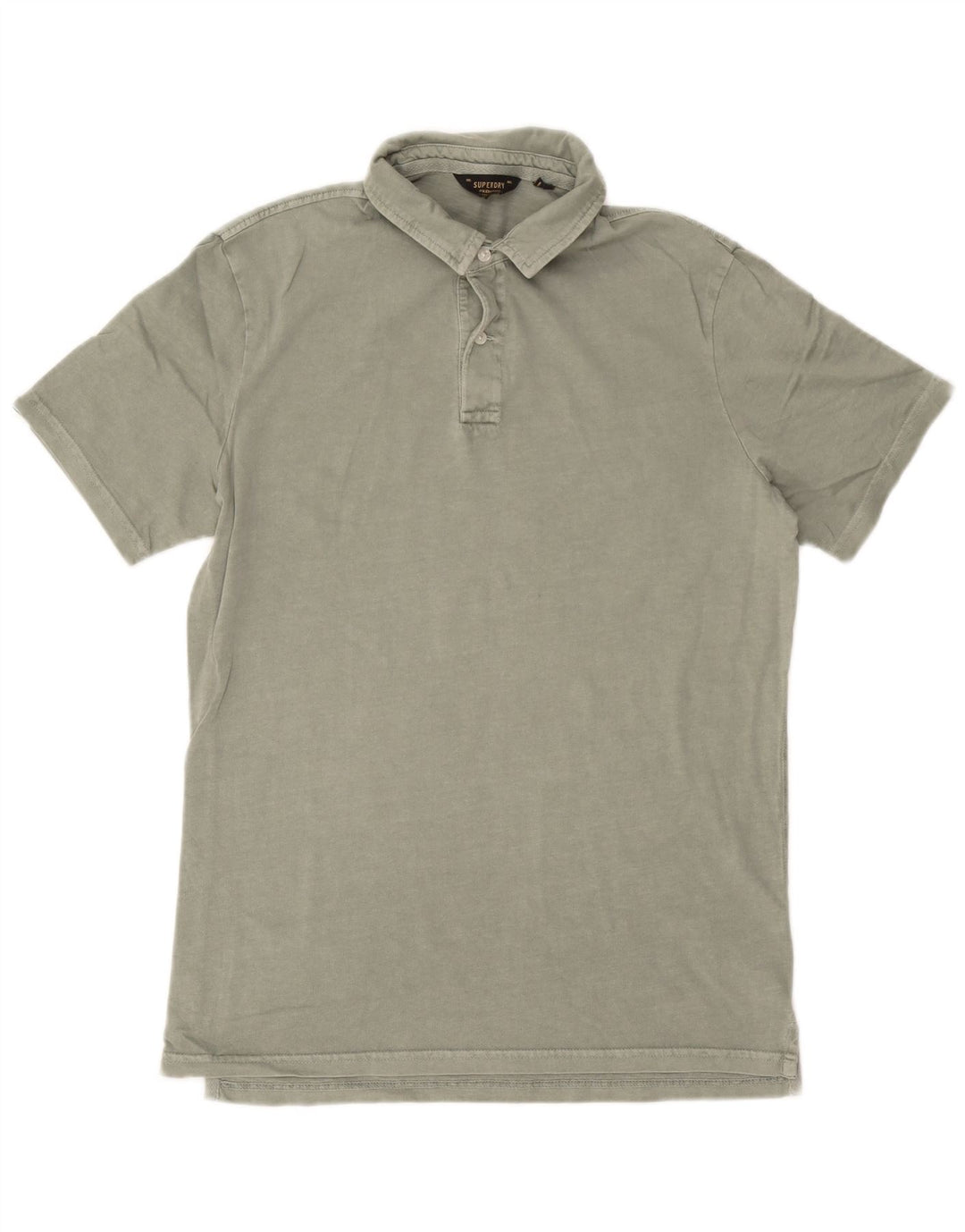 Superdry Polo Homme Grand Vert Coton