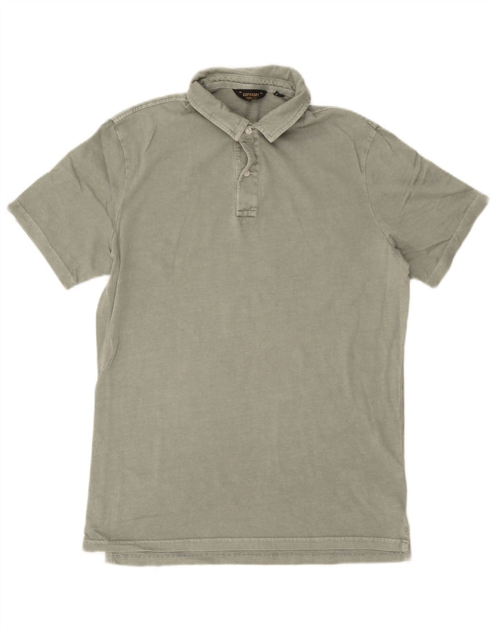 Superdry Polo Homme Grand Vert Coton