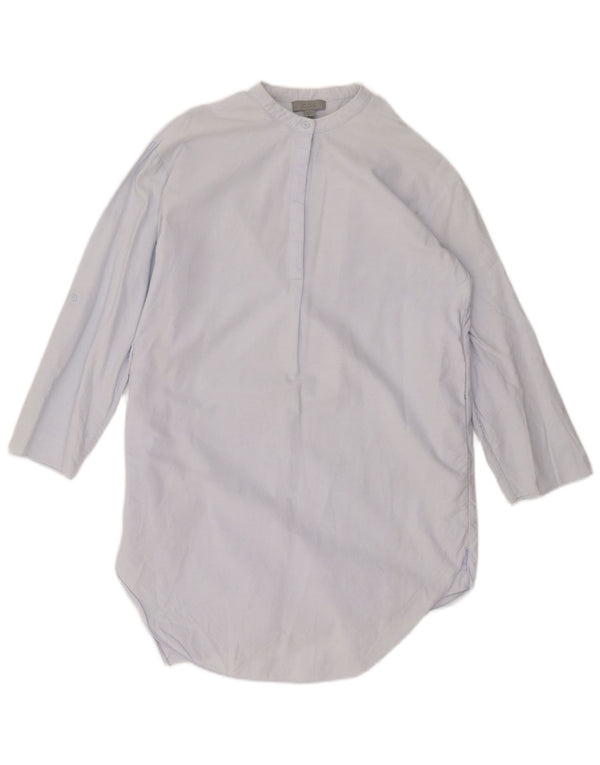 COS Robe chemise surdimensionnée pour femme UK 6 XS Bleu Coton