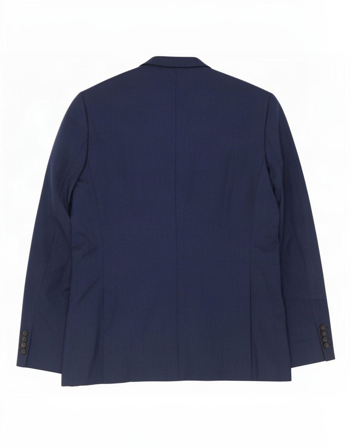 Marks & Spencer Veste blazer sur mesure à 2 boutons pour homme UK 42 Large Bleu marine